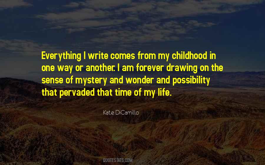 Wonder And Mystery Quotes #1252856