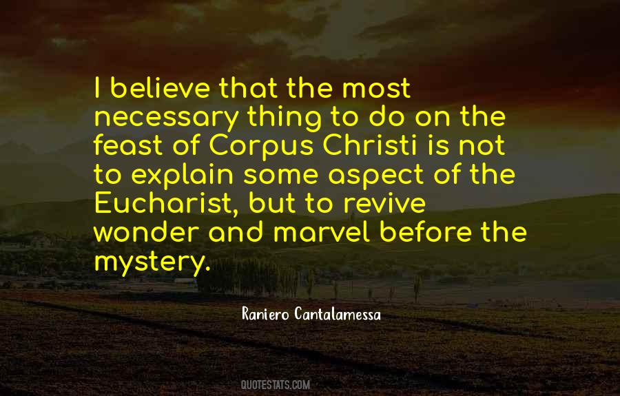 Wonder And Mystery Quotes #871692