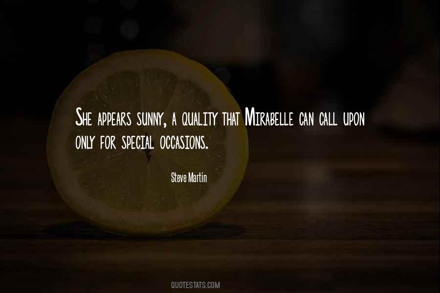 Quotes About Special Occasions #1410409