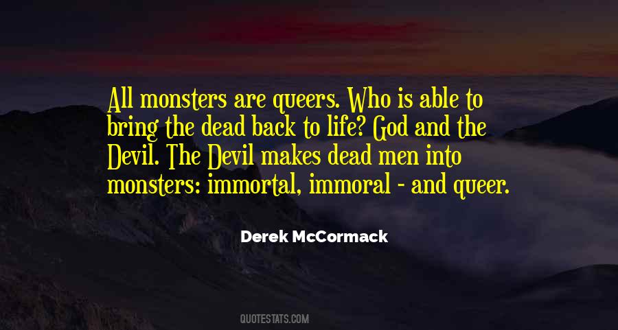 Quotes About The Devil And God #349015