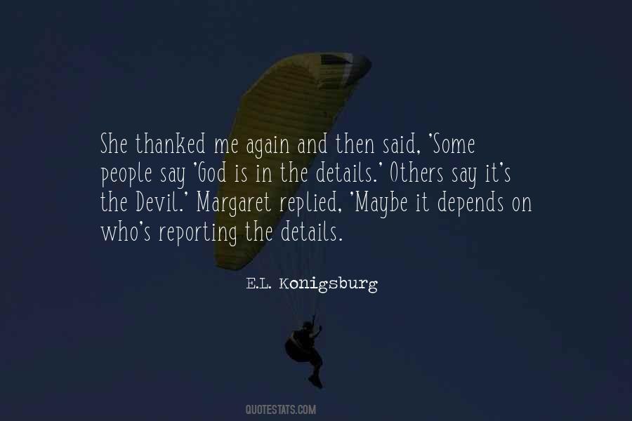 Quotes About The Devil And God #393790