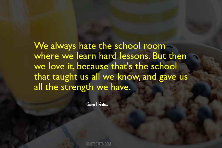 Quotes About School Room #1824309