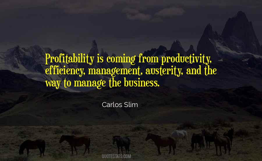 Business Efficiency Quotes #353318