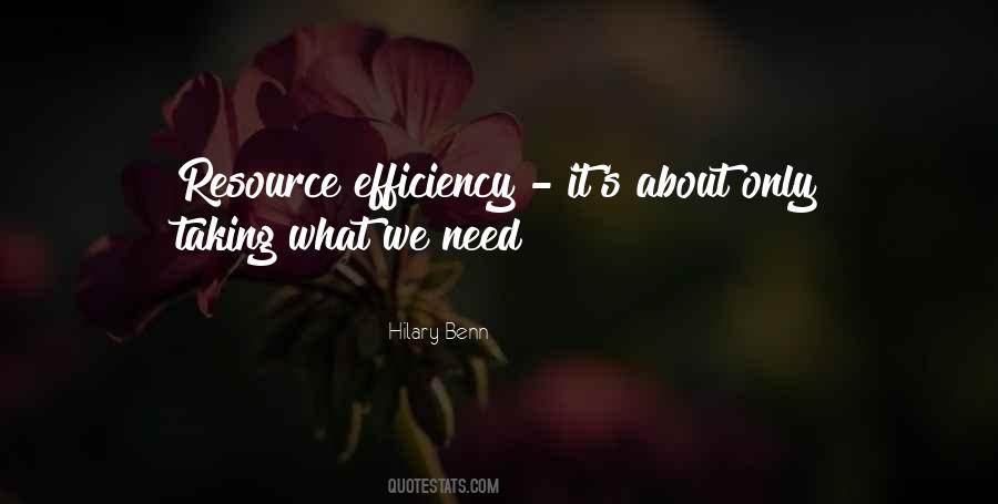 Business Efficiency Quotes #924373