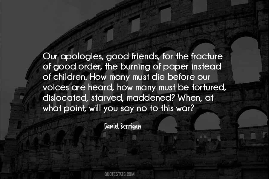 Quotes About No Apologies #527813