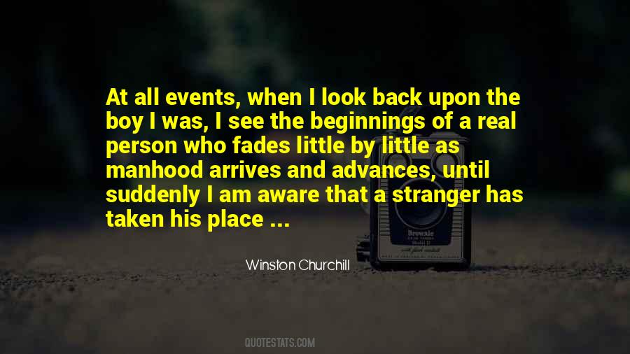 Quotes About When I Look Back #1017893