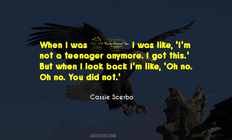 Quotes About When I Look Back #167889