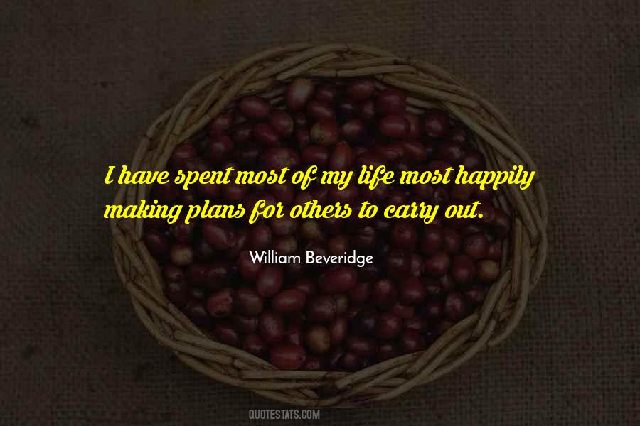 Quotes About Making Plans In Life #1189006