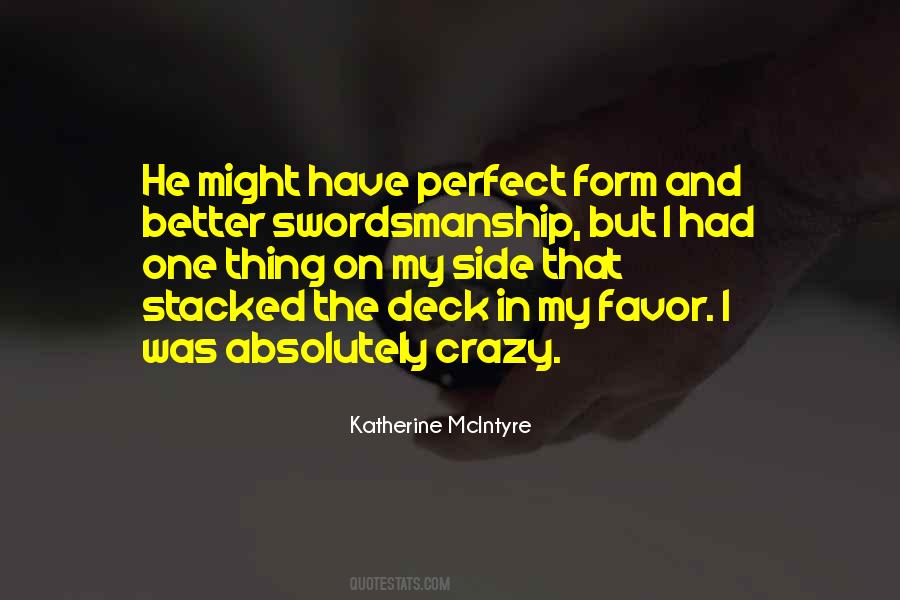 Quotes About Swordsmanship #1743705