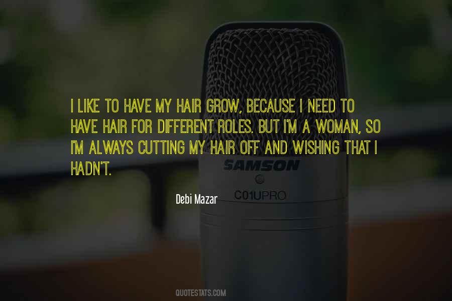 Hair Off Quotes #383530