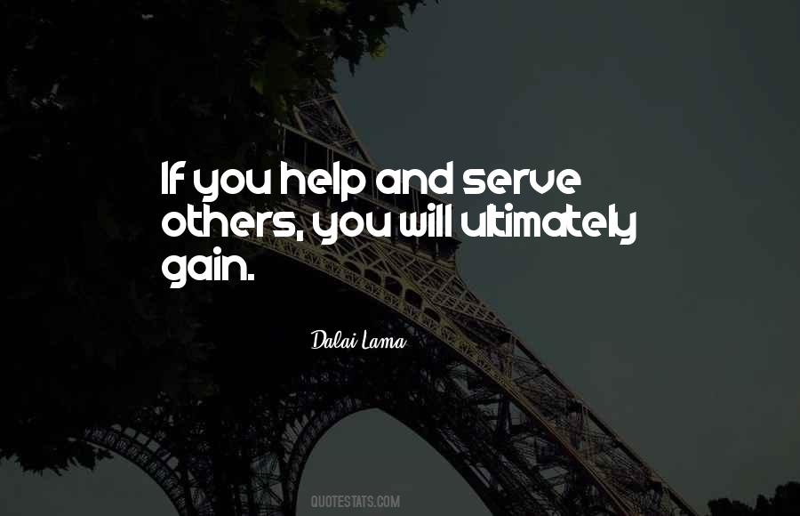 You Help Quotes #1072285