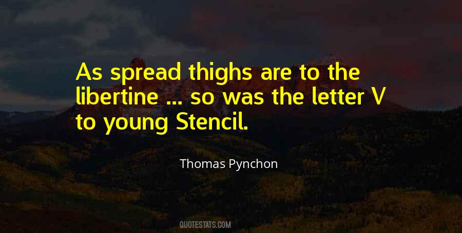 Pynchon V Quotes #1846315