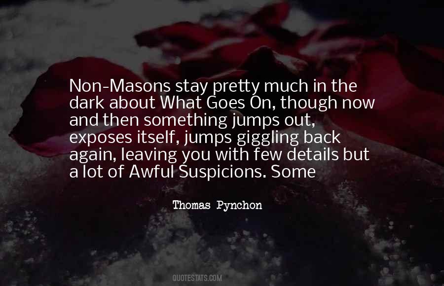 Pynchon V Quotes #41656