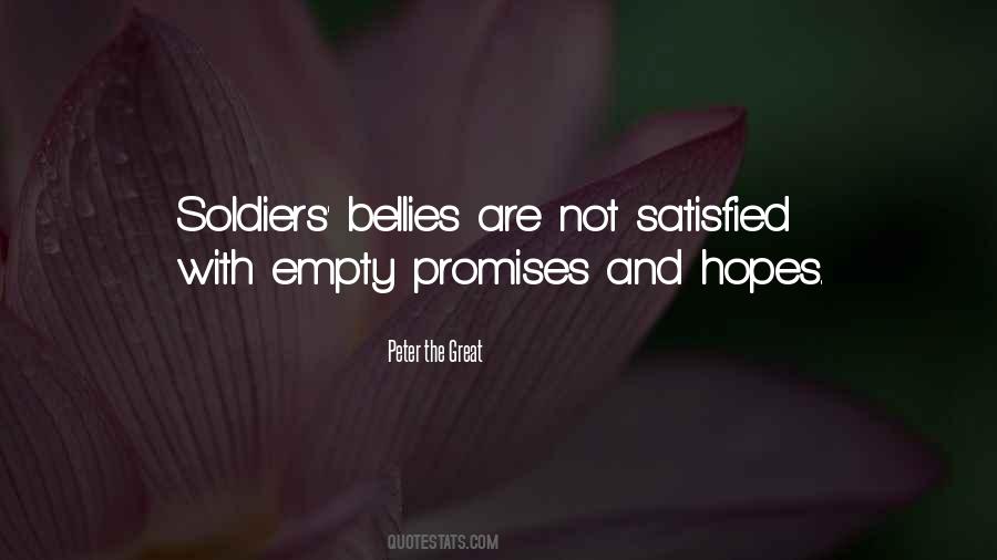 Quotes About Empty Promises #1124858