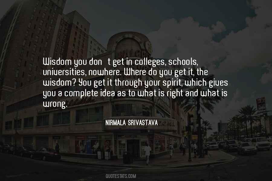 Quotes About Universities #1272047