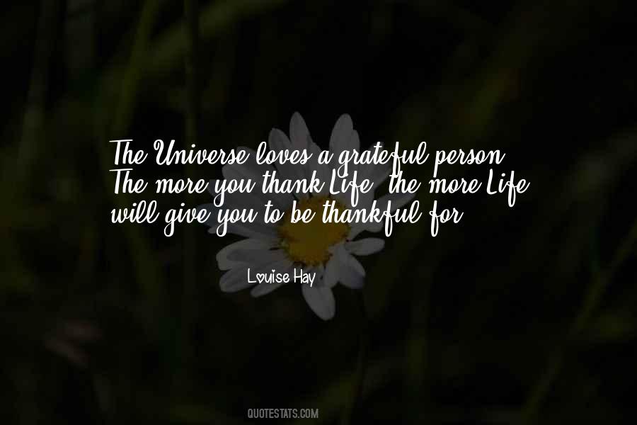 Quotes About Thankful Life #611629
