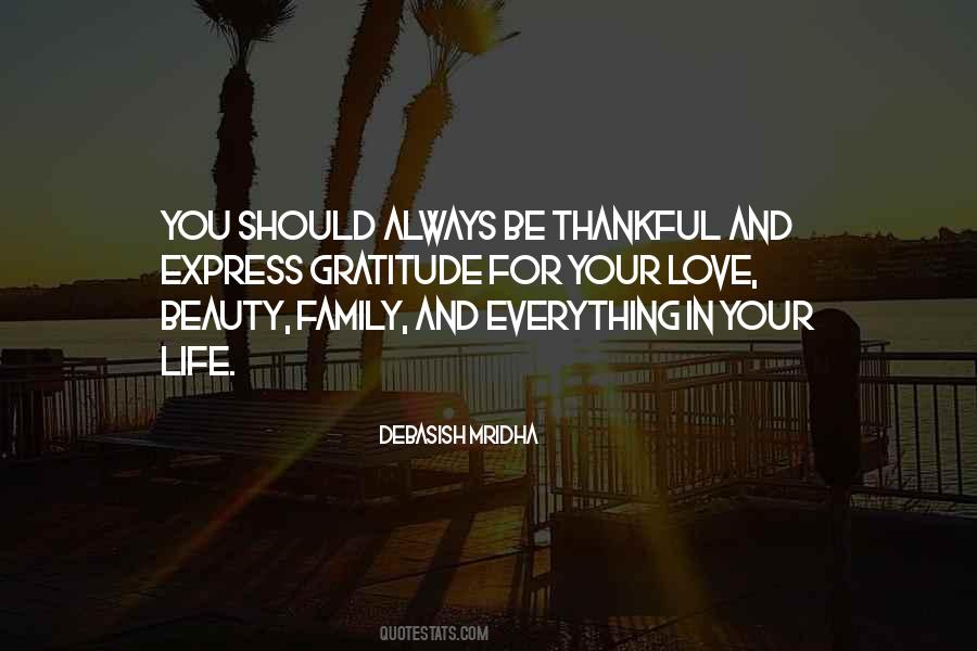 Quotes About Thankful Life #79033