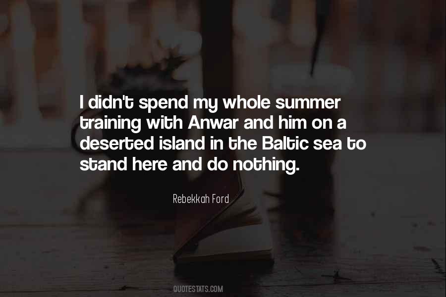 A Summer At Sea Quotes #385017