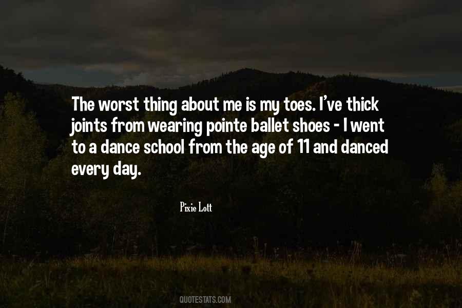 Quotes About Pointe Ballet #1135269