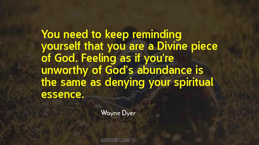 Quotes About God's Abundance #1522835