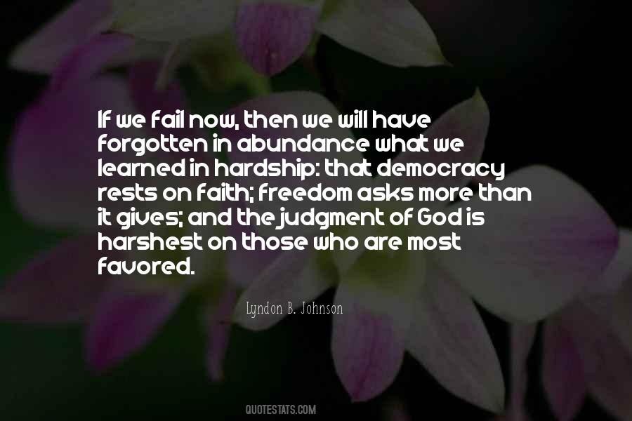Quotes About God's Abundance #1578274