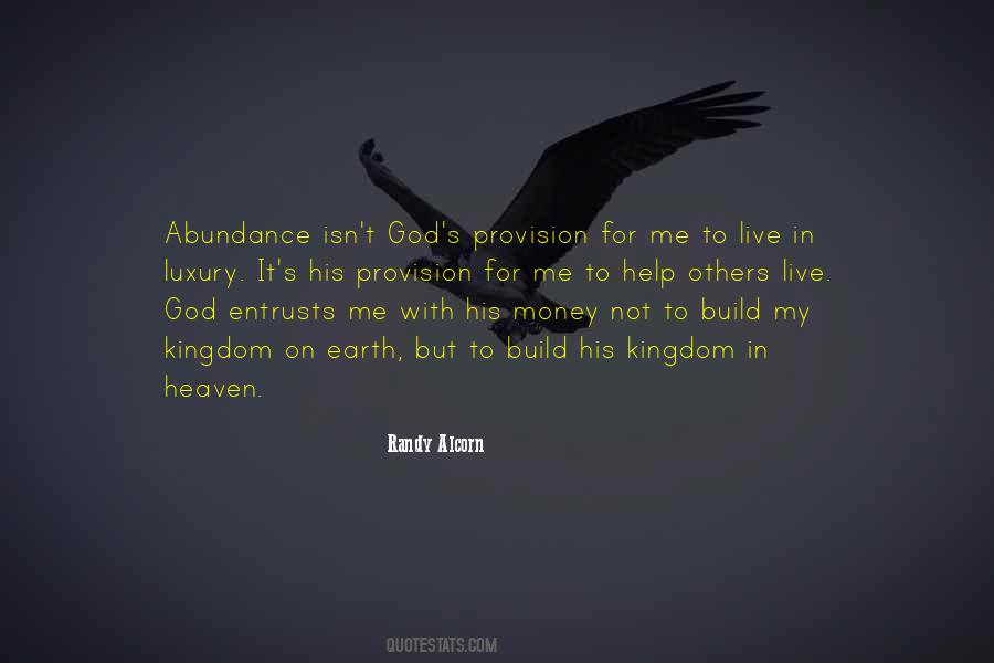 Quotes About God's Abundance #1660797