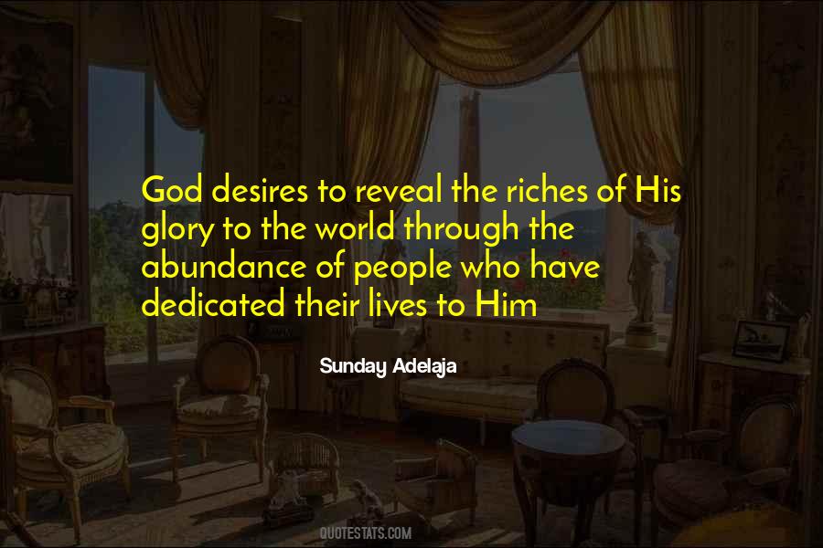 Quotes About God's Abundance #1767217