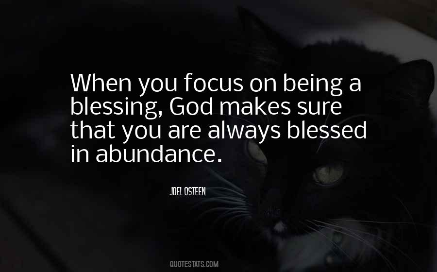 Quotes About God's Abundance #212244