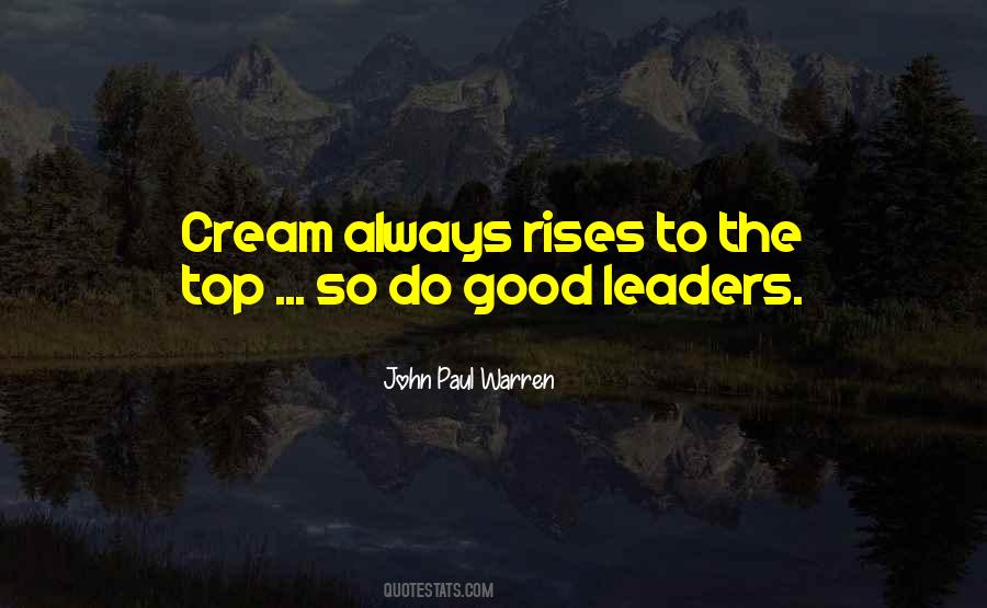 Quotes About Good Leaders #1531413