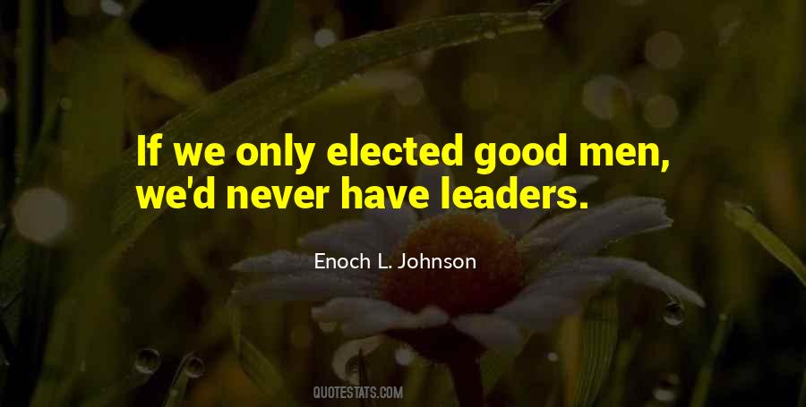 Quotes About Good Leaders #44951