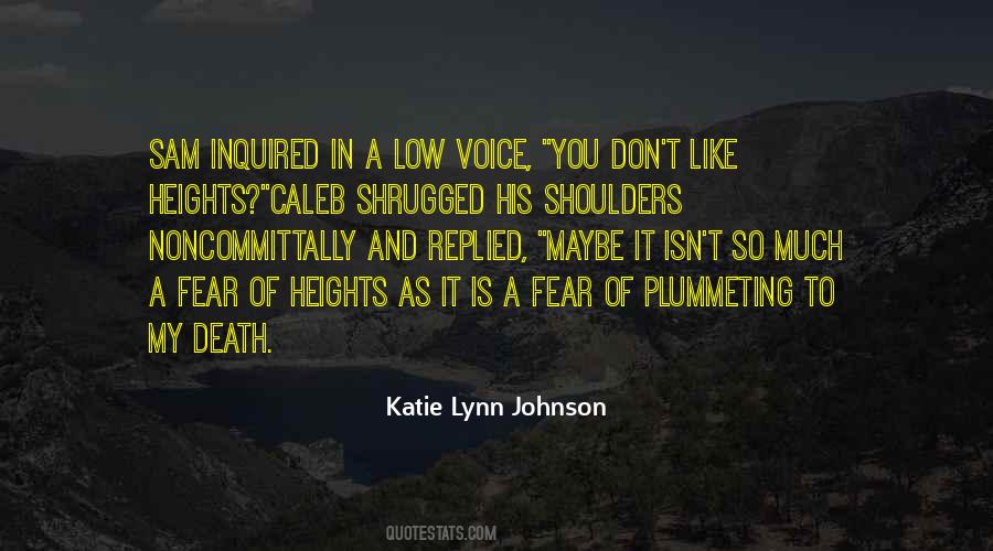 Quotes About Fear And Death #152573