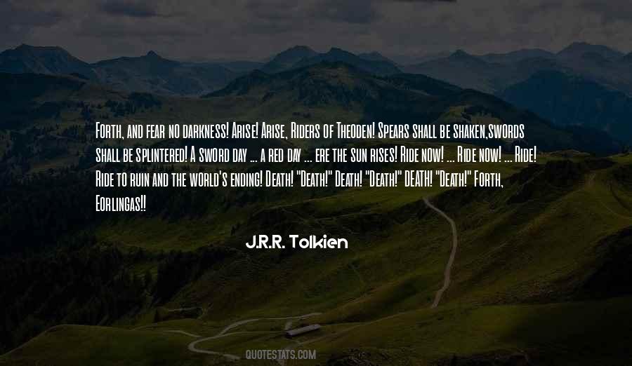 Quotes About Fear And Death #177236