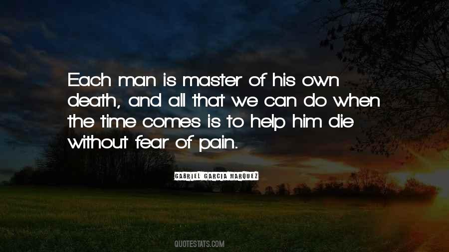 Quotes About Fear And Death #214214