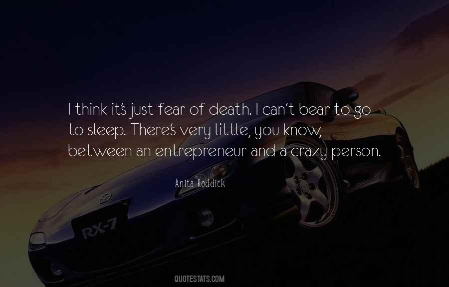 Quotes About Fear And Death #226896