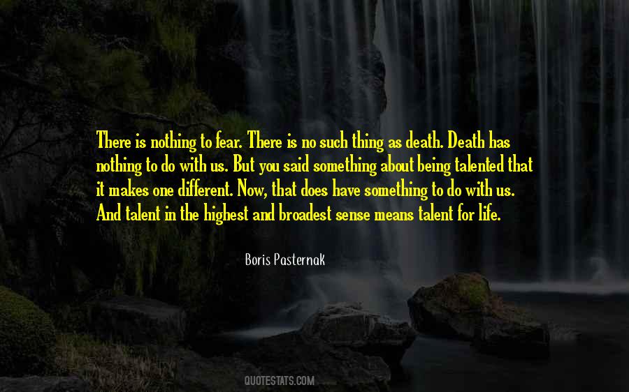 Quotes About Fear And Death #27055