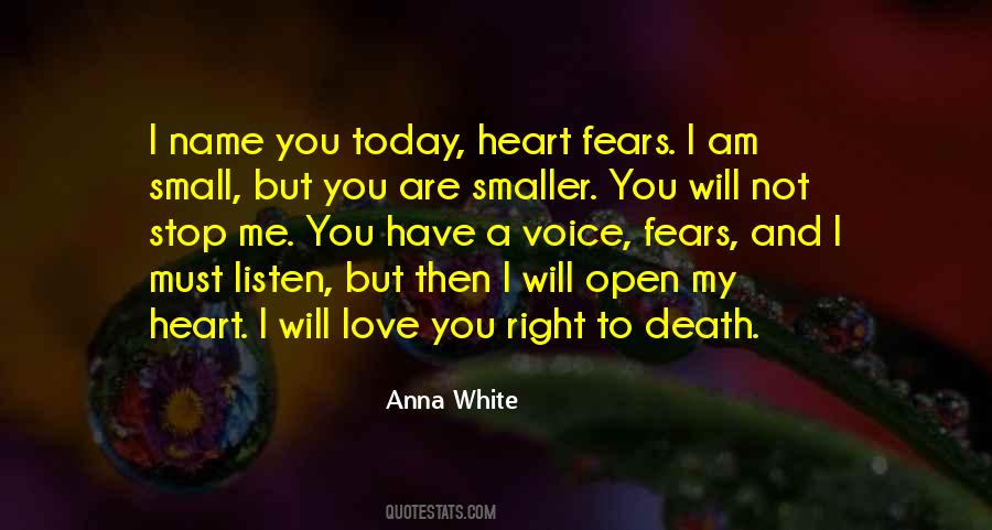 Quotes About Fear And Death #85325