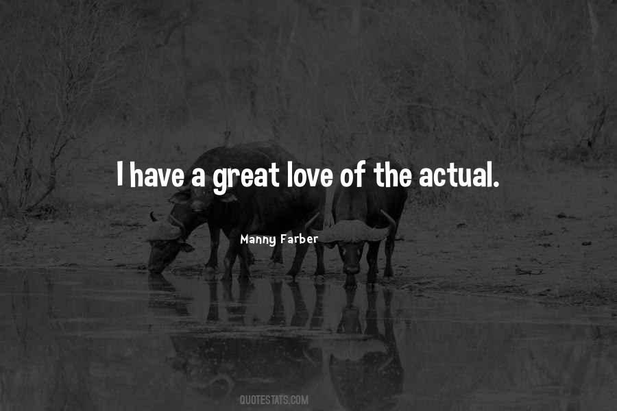 Actual Love Quotes #603195