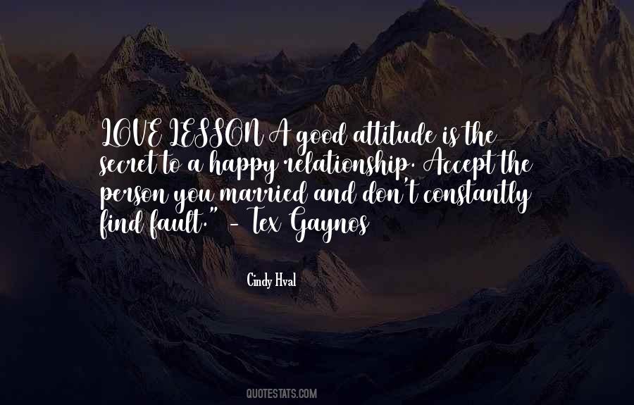 Quotes About Good Attitude #1738142