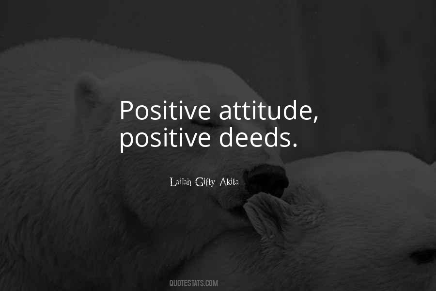 Quotes About Good Attitude #77216