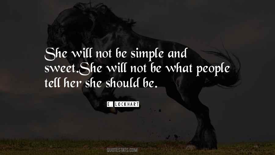 Woman Simple Quotes #517727