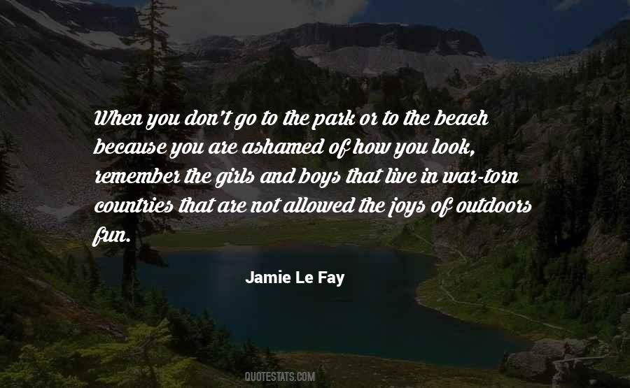 Quotes About Fun At The Beach #96695