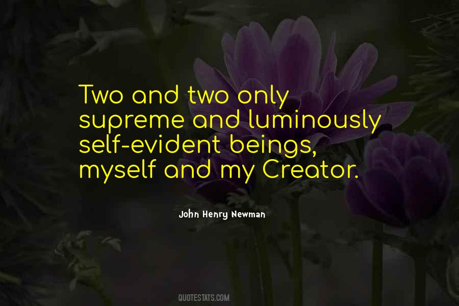 Quotes About Self Evident #970077