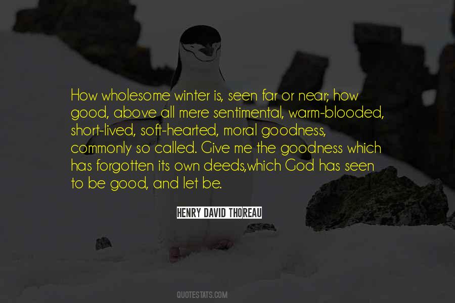 Quotes About Winter And God #1436717