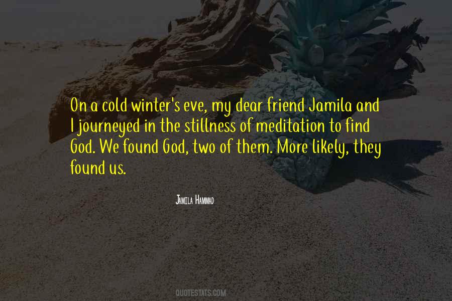 Quotes About Winter And God #944085