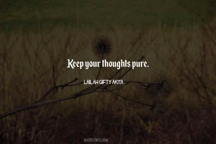 Quotes About Thinking Good Thoughts #109596