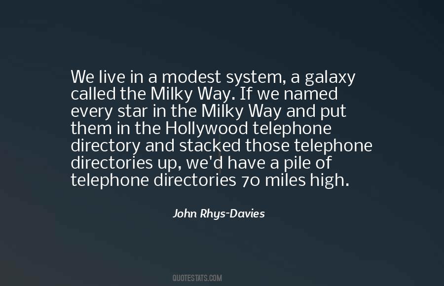 Quotes About Galaxy #1196881