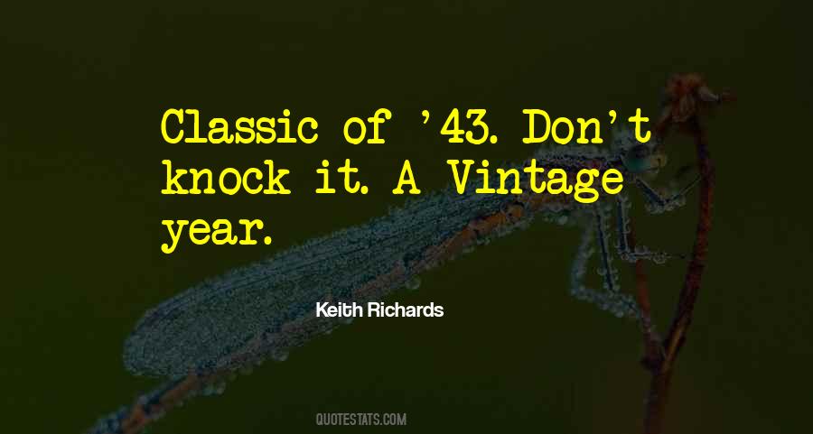 Quotes About Classic #1137719