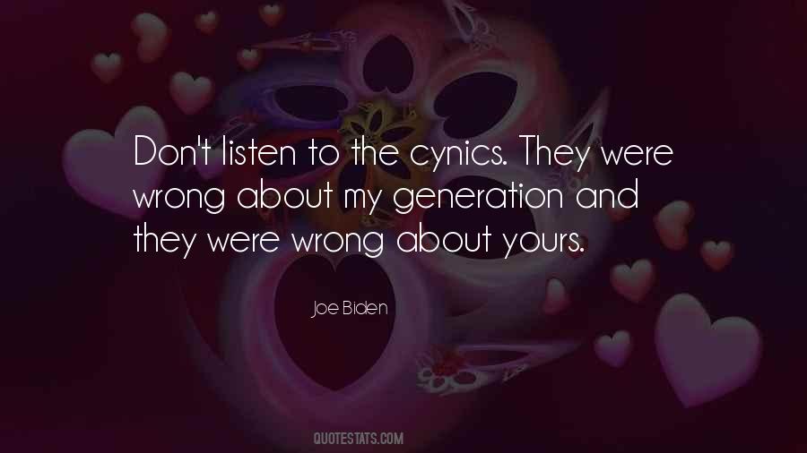Quotes About Cynics #362389