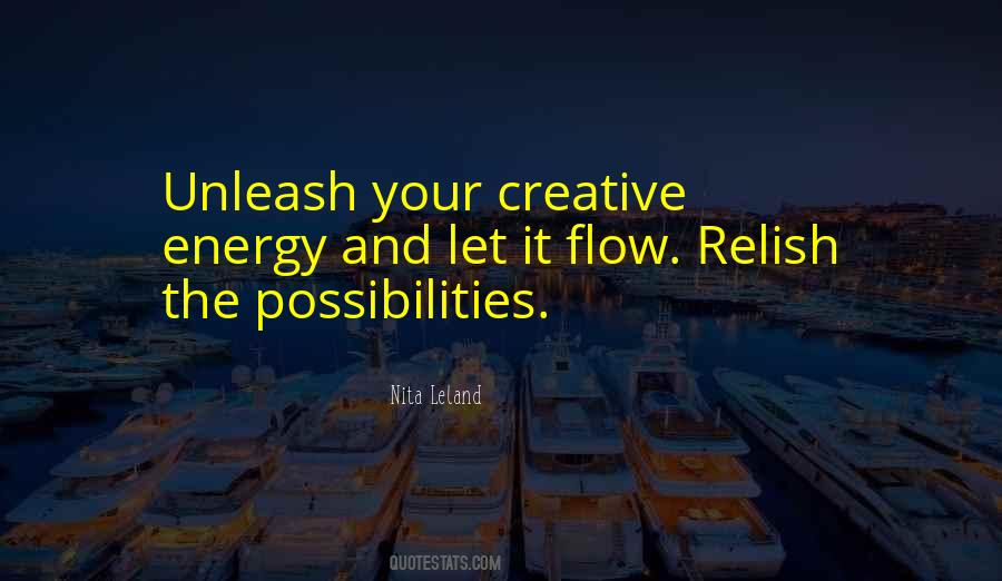 Quotes About Energy Flow #1579551