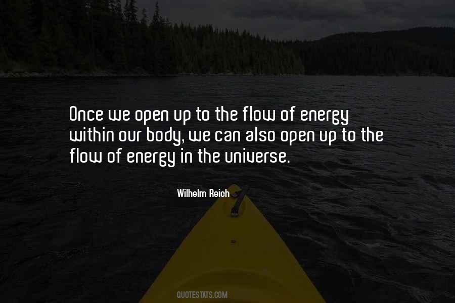 Quotes About Energy Flow #990978